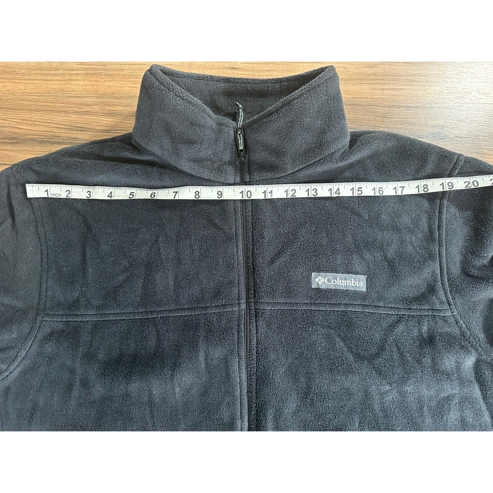 Columbia‎ Men's Fleece Lined Softshell Jacket Full Zip Up Sz XLT Black - Picture 5 of 12